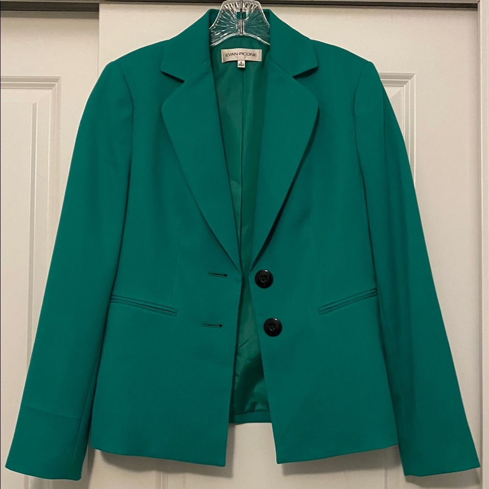 New Evan Picone Dress Suit Blazer Jacket Womens Sz 4